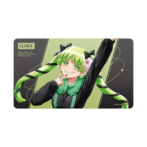 『魔入りました!入間くん』描き下ろし ウァラク・クララ ブラックコーデver. マルチデスクマット【202512再販】