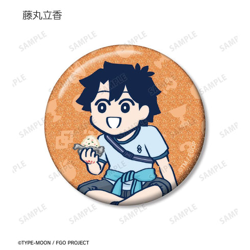 『Fate/Grand Order 藤丸立香はわからない』槌田先生 描き下ろし お花見ver. トレーディンググリッター缶バッジ(単位/BOX)【202512再販】