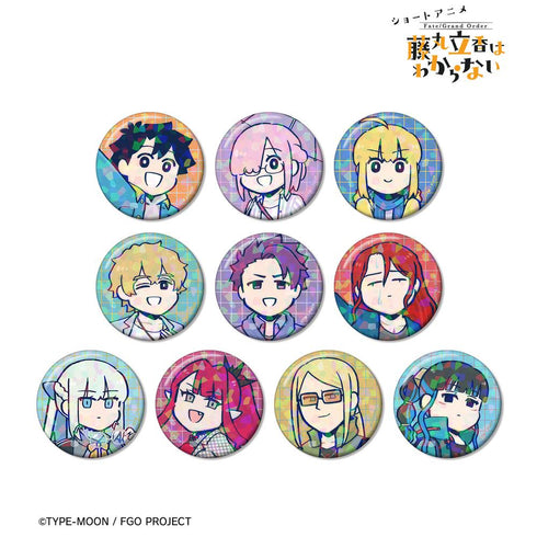 『Fate/Grand Order 藤丸立香はわからない』槌田先生 描き下ろし 梅雨の合間にver. トレーディングホログラム缶バッジ(単位/BOX)【202512再販】