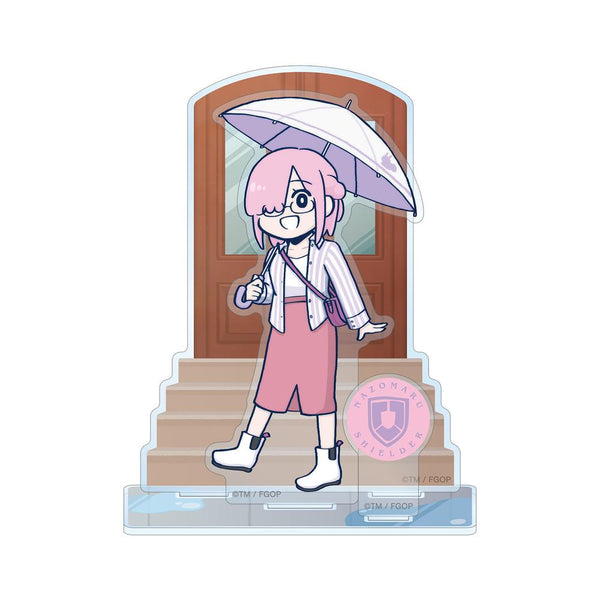 『Fate/Grand Order 藤丸立香はわからない』槌田先生 描き下ろし マシュ・キリエライト 梅雨の合間にver. パーツ付きBIGアクリルスタンド【202512再販】