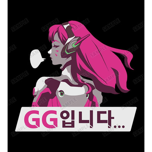 『オーバーウォッチ 2』D.Va バックプリントジップパーカーユニセックス