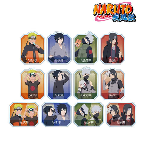 『NARUTO-ナルト- 疾風伝』描き下ろし 過去と現在ver. トレーディングダイカットステッカー(単位/BOX)