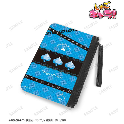 『しゅごキャラ!』ミキ しゅごたま風 PUレザーフラットポーチ【202606再販】