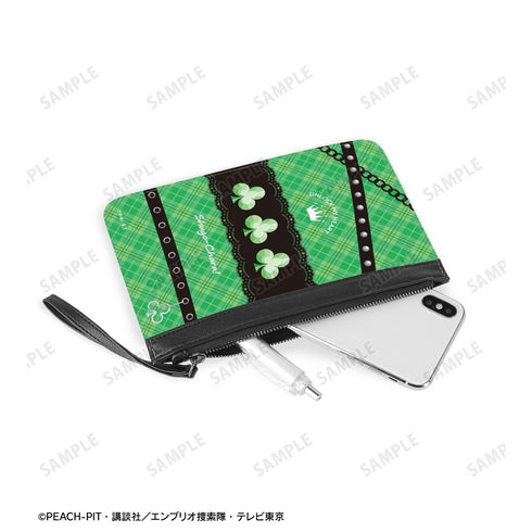 『しゅごキャラ!』スゥ しゅごたま風 PUレザーフラットポーチ【202601再販】