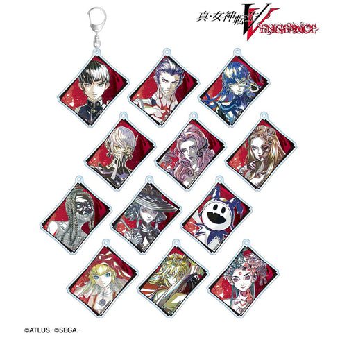 『真・女神転生V Vengeance』トレーディング Ani-Art アクリルキーホルダー(単位/BOX)