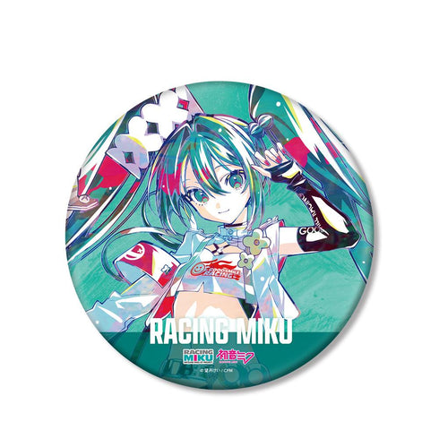 『初音ミク GTプロジェクト』レーシングミク 2025Ver. Ani-Art BIG缶バッジ ver.A