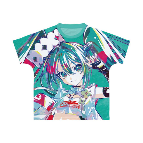 『初音ミク GTプロジェクト』レーシングミク 2025Ver. Ani-Art フルグラフィックTシャツ ver.Aユニセックス