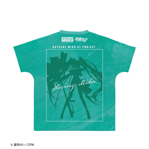『初音ミク GTプロジェクト』レーシングミク 2025Ver. Ani-Art フルグラフィックTシャツ ver.Aユニセックス