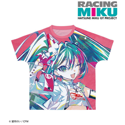 『初音ミク GTプロジェクト』レーシングミク 2025Ver. Ani-Art フルグラフィックTシャツ ver.Bユニセックス