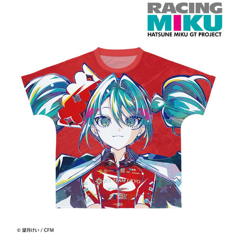 『初音ミク GTプロジェクト』レーシングミク 2025Ver. Ani-Art フルグラフィックTシャツ ver.Cユニセックス