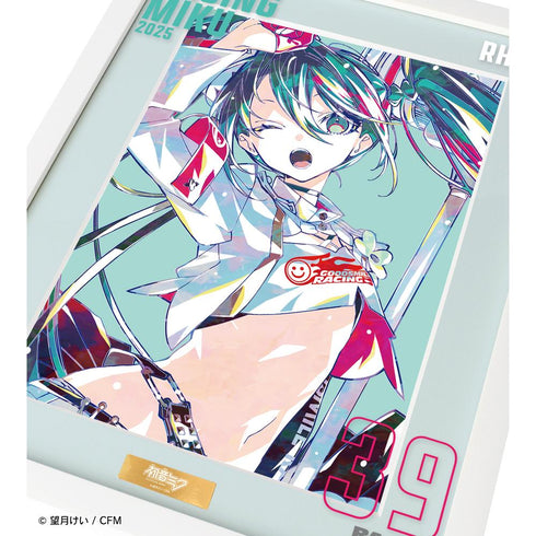 『初音ミク GTプロジェクト』レーシングミク 2025Ver. Ani-Art キャラファイングラフオーバーレイ