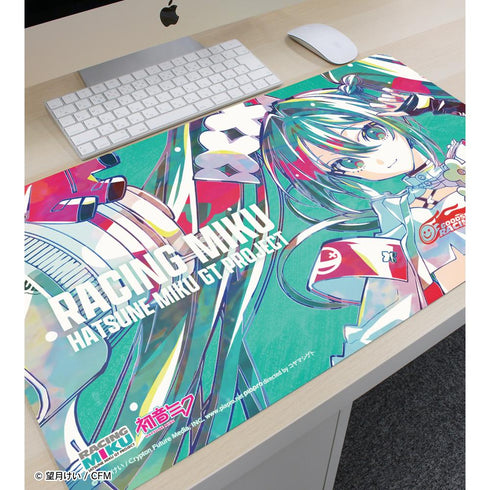 『初音ミク GTプロジェクト』レーシングミク 2025Ver. Ani-Art マルチデスクマット ver.A
