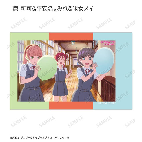 『ラブライブ!スーパースター!!』トレーディング 3期 場面写インスタントカメラ風イラストカード3枚セット(単位/BOX)