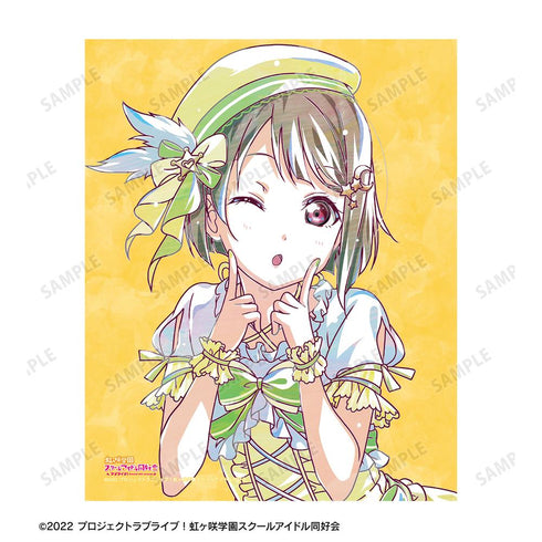 『ラブライブ!虹ヶ咲学園スクールアイドル同好会』中須かすみ Ani-Art 第2弾 キャンバスボード