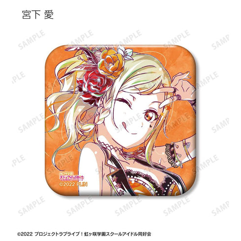 『ラブライブ!虹ヶ咲学園スクールアイドル同好会』トレーディング Ani-Art 第2弾 スクエア缶バッジ(単位/BOX)【202605再販】