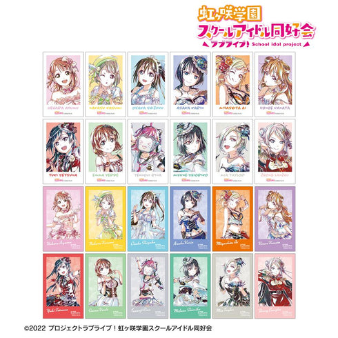 『ラブライブ!虹ヶ咲学園スクールアイドル同好会』トレーディング Ani-Art 第2弾 インスタントカメラ風イラストカード2枚セット(単位/BOX)