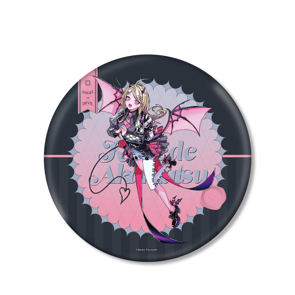 ダンガンロンパ レインコード コラボ カフェ 缶バッジ 赤松楓セット ダンガンロンパシリーズ』めつぶしあんこさんイラスト 赤松 楓