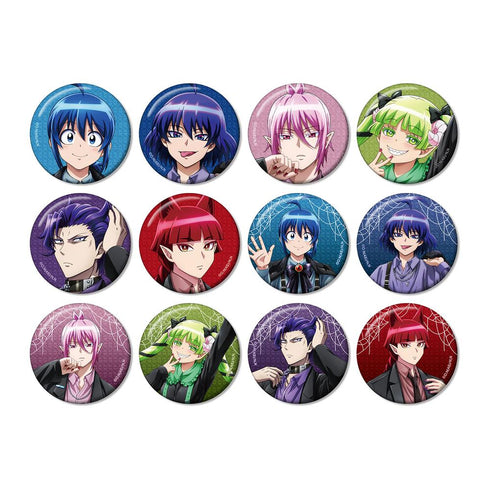 『魔入りました!入間くん』描き下ろし ブラックコーデver. トレーディンググリッター缶バッジ(単位/BOX)【202512再販】