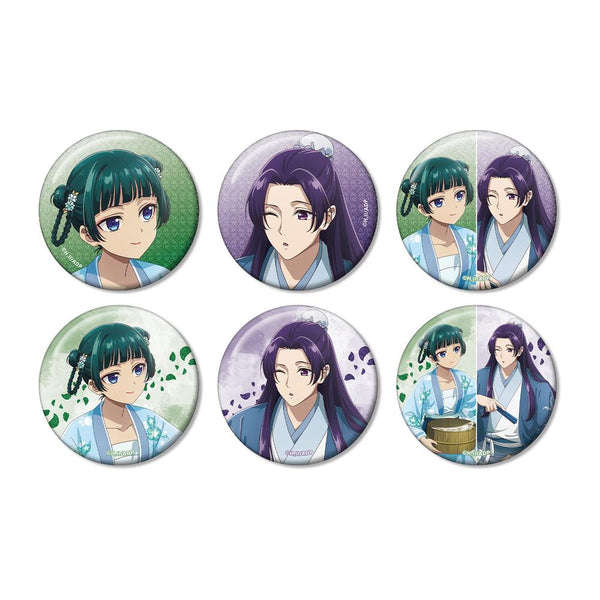 『薬屋のひとりごと』描き下ろし 水遊びver. トレーディンググリッター缶バッジ(単位/BOX)【202512再販】