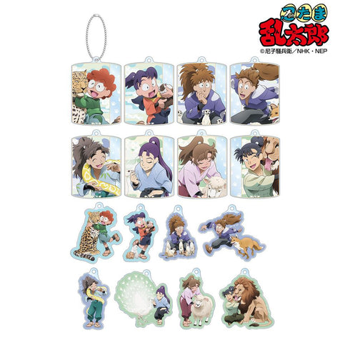 『忍たま乱太郎』描き下ろし みんなで飼育実習の段ver. トレーディングアクリルキーホルダー ver.A(単位/BOX)