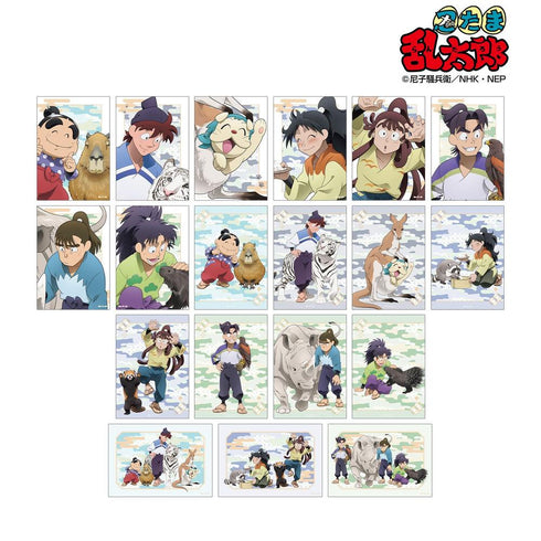 《忍者小丸子亂太郎》全新繪製 大家一起進行飼育實習篇 ver. 收藏卡 ver.B(單位/盒)【202605再版】