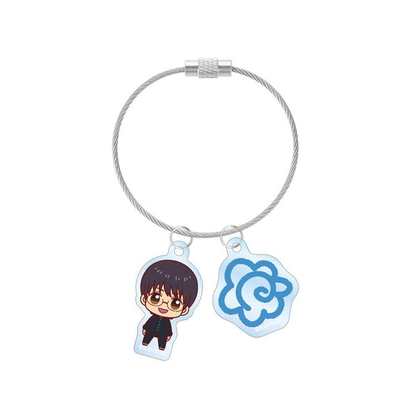 『3年Z組銀八先生』志村新八 ちょこんと! 2連ワイヤーアクリルキーホルダー