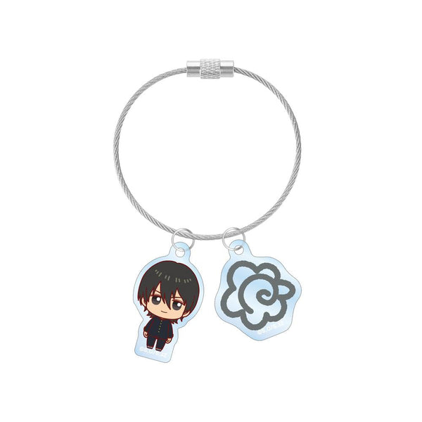 『3年Z組銀八先生』山崎退 ちょこんと! 2連ワイヤーアクリルキーホルダー