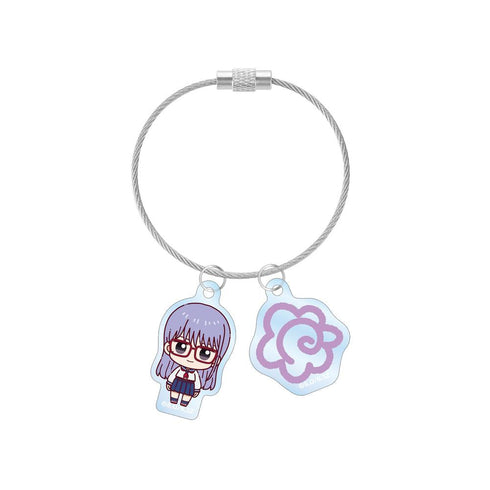 『3年Z組銀八先生』猿飛あやめ ちょこんと! 2連ワイヤーアクリルキーホルダー