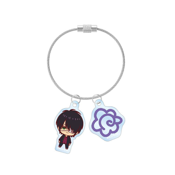 『3年Z組銀八先生』高杉晋助 ちょこんと! 2連ワイヤーアクリルキーホルダー