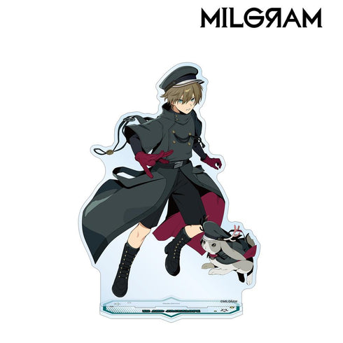 『MILGRAM -ミルグラム-』描き下ろし エス&ジャッカロープ アメコミ風ver. BIGアクリルスタンド