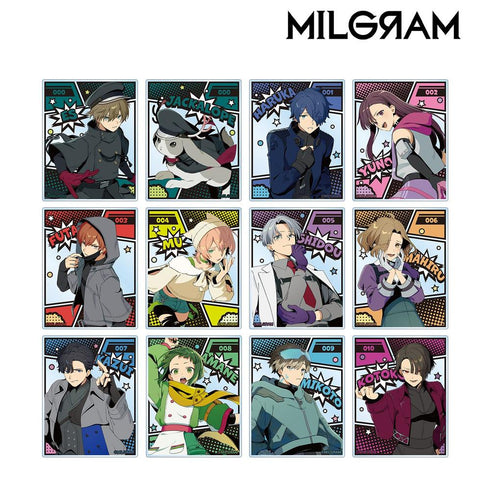 《MILGRAM -米尔格拉姆-》全新绘制 美式漫画风版 亚克力收藏卡(单位/盒)【202606再版】