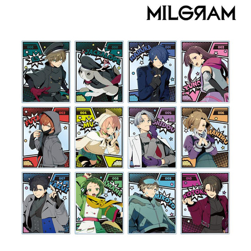 『MILGRAM -ミルグラム-』描き下ろし アメコミ風ver. トレーディングアクリルカード(単位/BOX)