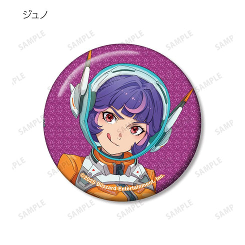 『オーバーウォッチ 2』メレさんイラスト トレーディンググリッター缶バッジ(単位/BOX)