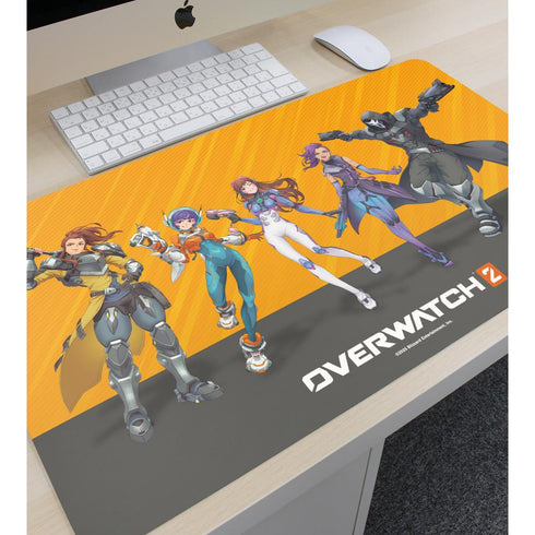 『オーバーウォッチ 2』メレさんイラスト 集合 マルチデスクマット ver.B