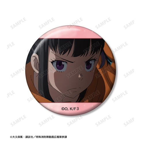 『炎炎ノ消防隊 参ノ章』茉希 尾瀬 場面写缶バッジ3個セット