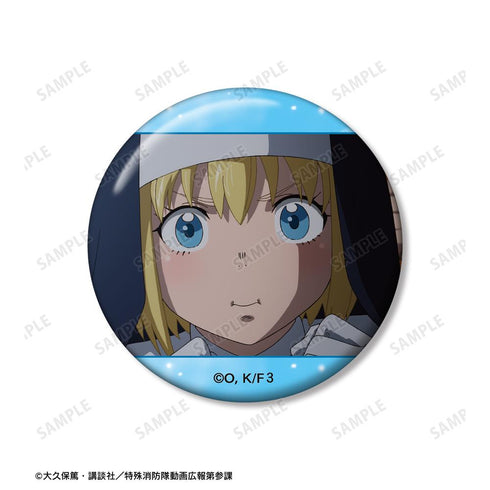 『炎炎ノ消防隊 参ノ章』アイリス 場面写缶バッジ3個セット