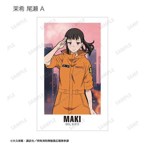 『炎炎ノ消防隊 参ノ章』トレーディングインスタントカメラ風イラストカード(単位/BOX)