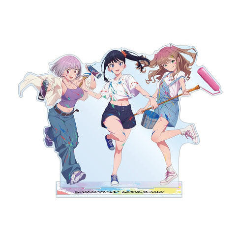 『グリッドマンユニバース』描き下ろし 集合 ペインタースタイルver. BIGアクリルスタンド