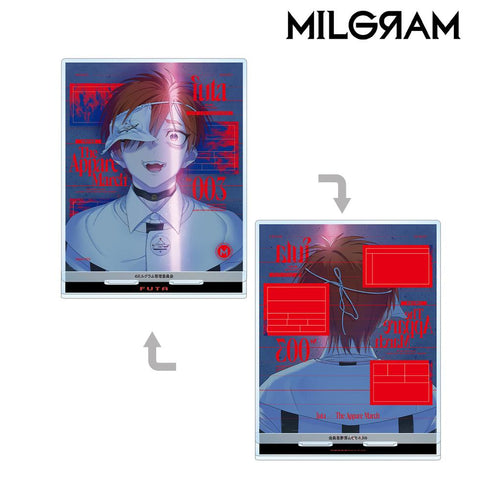 『MILGRAM -ミルグラム-』フータ『天晴行進曲』 ジャケットイラストver. 両面BIGアクリルスタンド【202510再販】