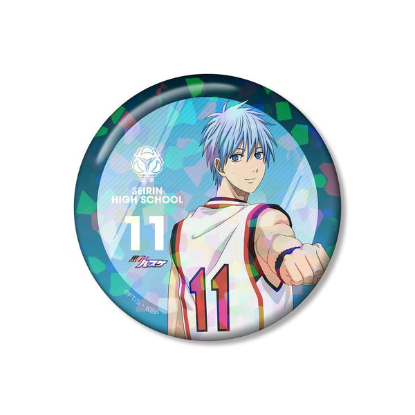 『黒子のバスケ』描き下ろし 黒子テツヤ 戦う背中ver. 75mmホログラム缶バッジ