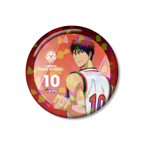 『黒子のバスケ』描き下ろし 火神大我 戦う背中ver. 75mmホログラム缶バッジ