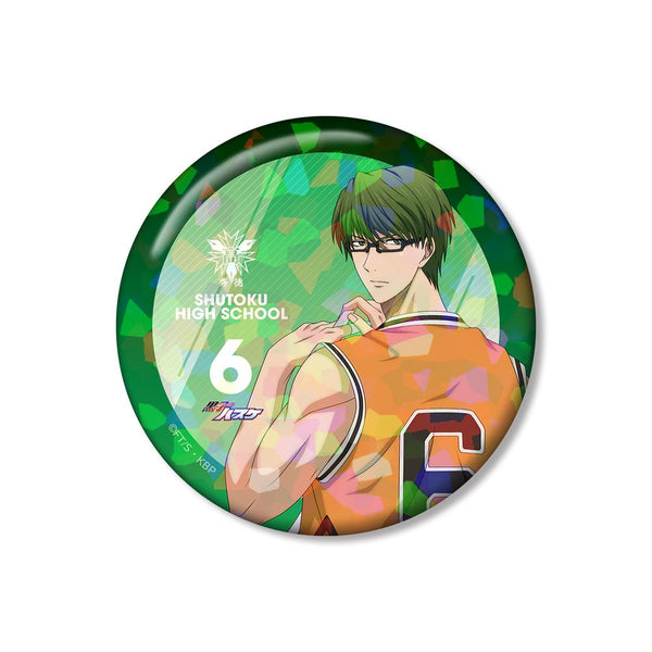 『黒子のバスケ』描き下ろし 緑間真太郎 戦う背中ver. 75mmホログラム缶バッジ