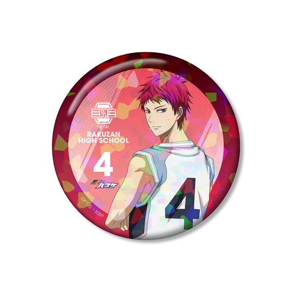 『黒子のバスケ』描き下ろし 赤司征十郎 戦う背中ver. 75mmホログラム缶バッジ