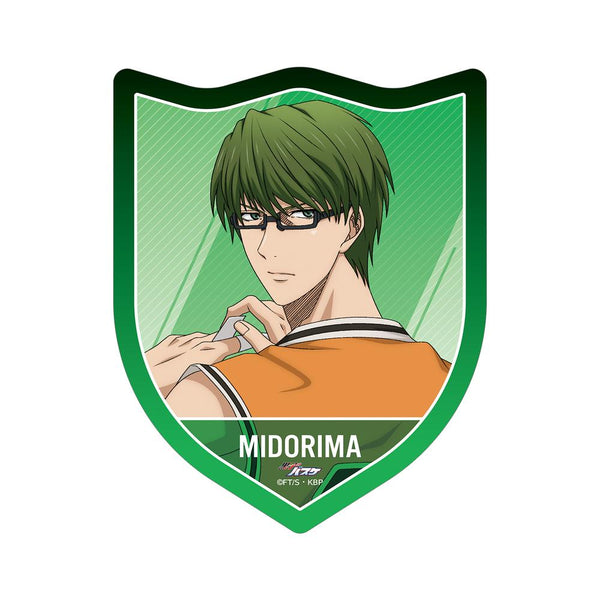 『黒子のバスケ』描き下ろし 緑間真太郎 戦う背中ver. ダイカットステッカー