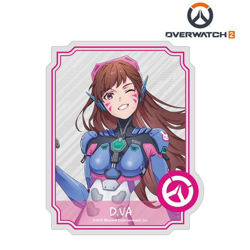 『オーバーウォッチ 2』メレさんイラスト D.Va ダイカットステッカー