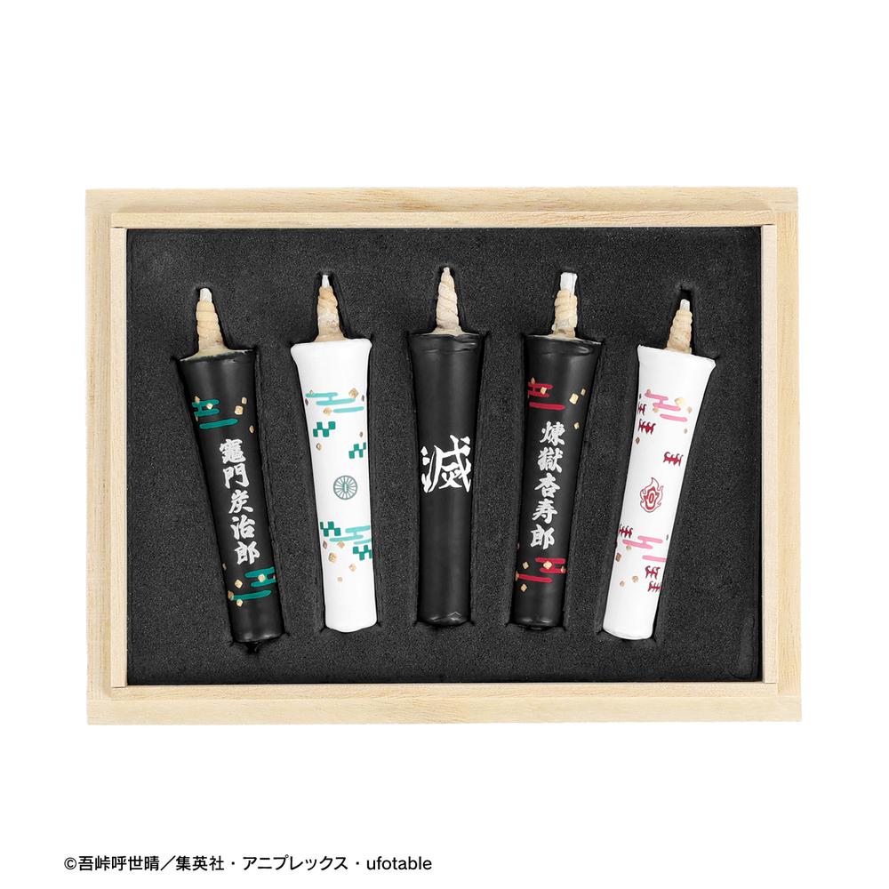 鬼滅の刃京ローソク桐箱入り5本セット 鬼滅の刃』京ローソク桐箱入り5本セット – Anime Store JP（アニメ