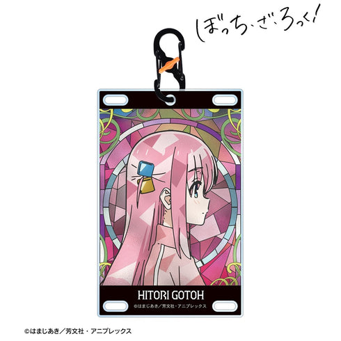 『ぼっち・ざ・ろっく!』後藤ひとり Aure Glass カラビナ付きカード型アクリルキーホルダー【202609再販】