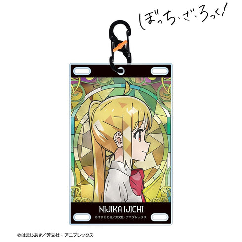 『ぼっち・ざ・ろっく!』伊地知虹夏 Aure Glass カラビナ付きカード型アクリルキーホルダー【202609再販】