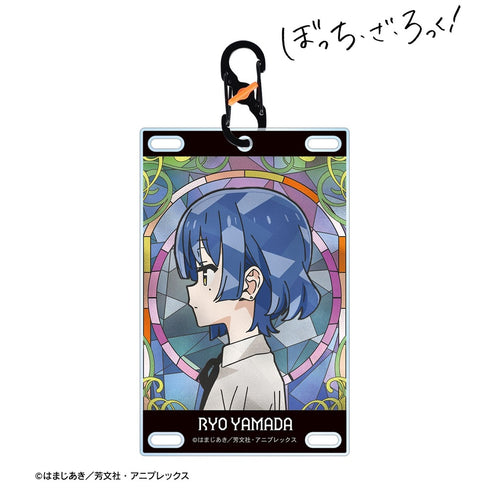 『ぼっち・ざ・ろっく!』山田リョウ Aure Glass カラビナ付きカード型アクリルキーホルダー【202609再販】