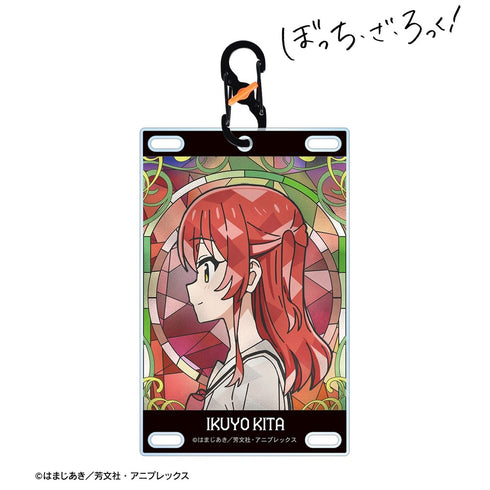 《独行摇滚!》喜多郁代 Aure Glass 带登山扣的卡片式亚克力钥匙扣【202609再版】